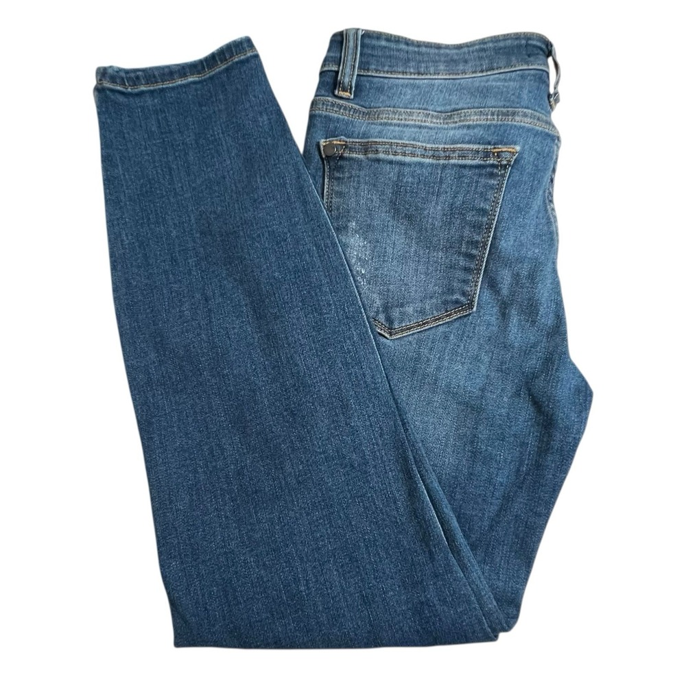 Judy Blue Womens 5/27 Relaxed Fit Stretch Distressed Jeans‎